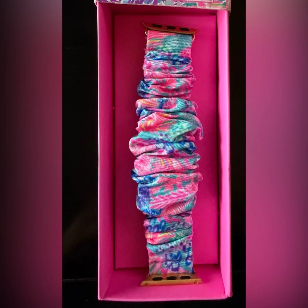Lilly Pulitzer Vibrant Scrunchie Watch Band